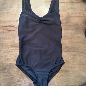 Eleve Fabiola YM Black Leotard